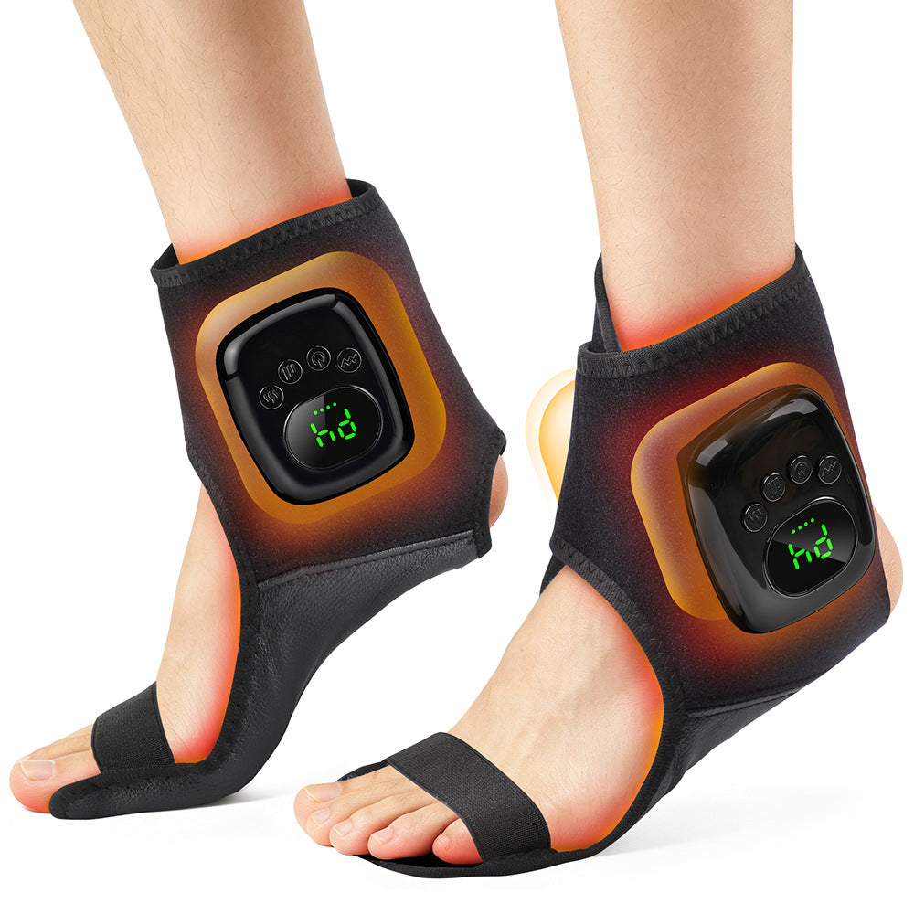 airbag ankle massager with heat therapy