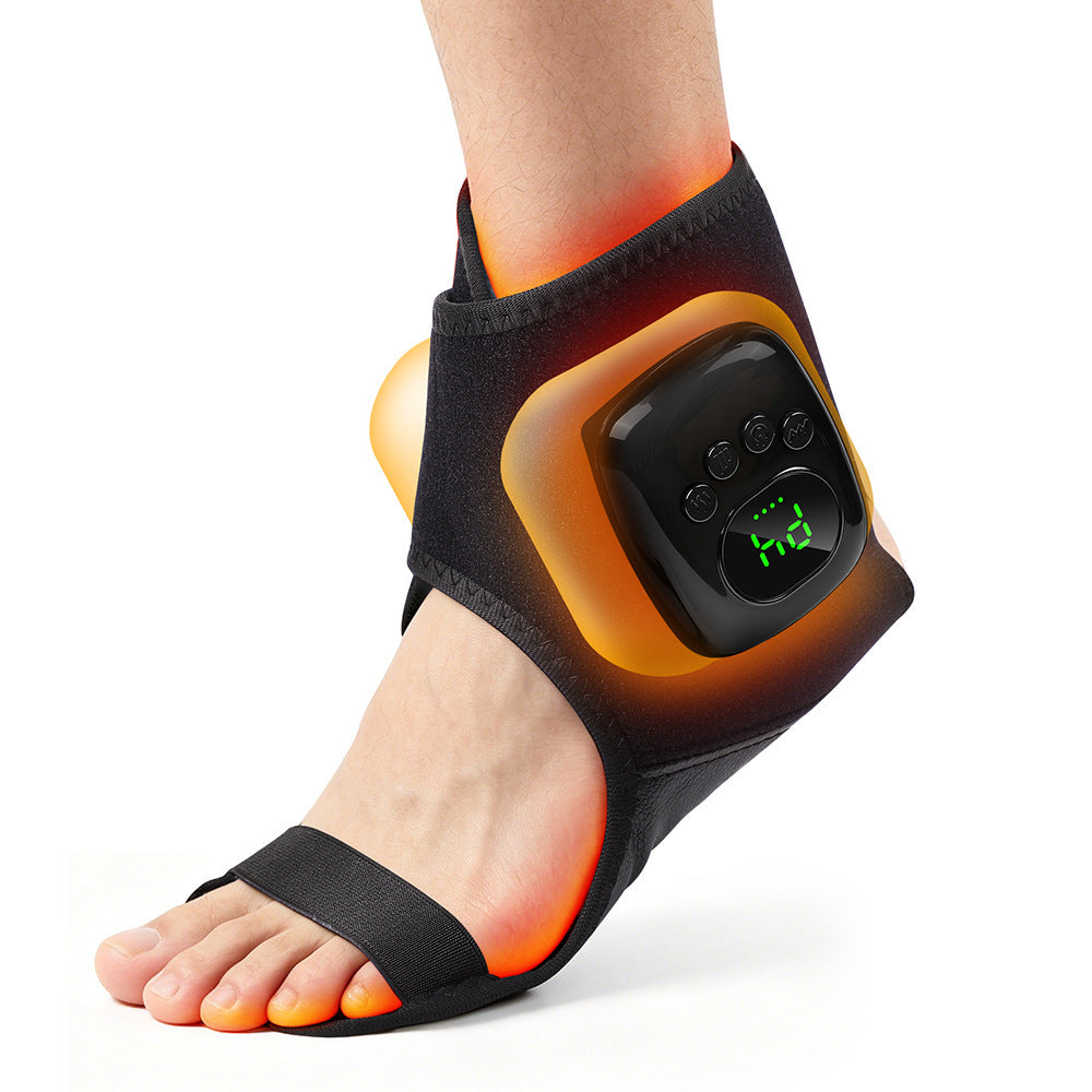 airbag ankle massager with heat therapy
